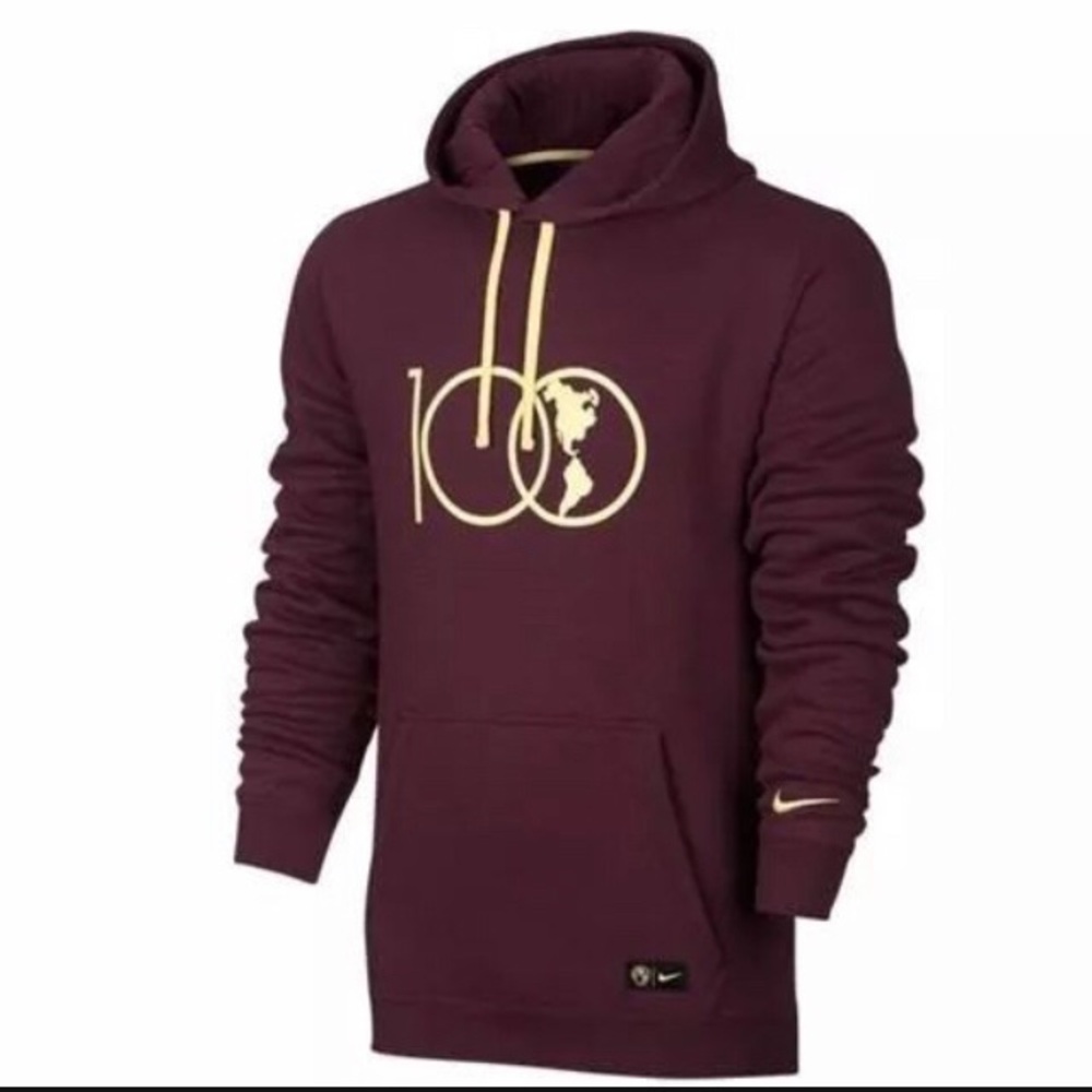 Nike Club America Vintage Hoodie 100 Years 1916-2016 Anniversary